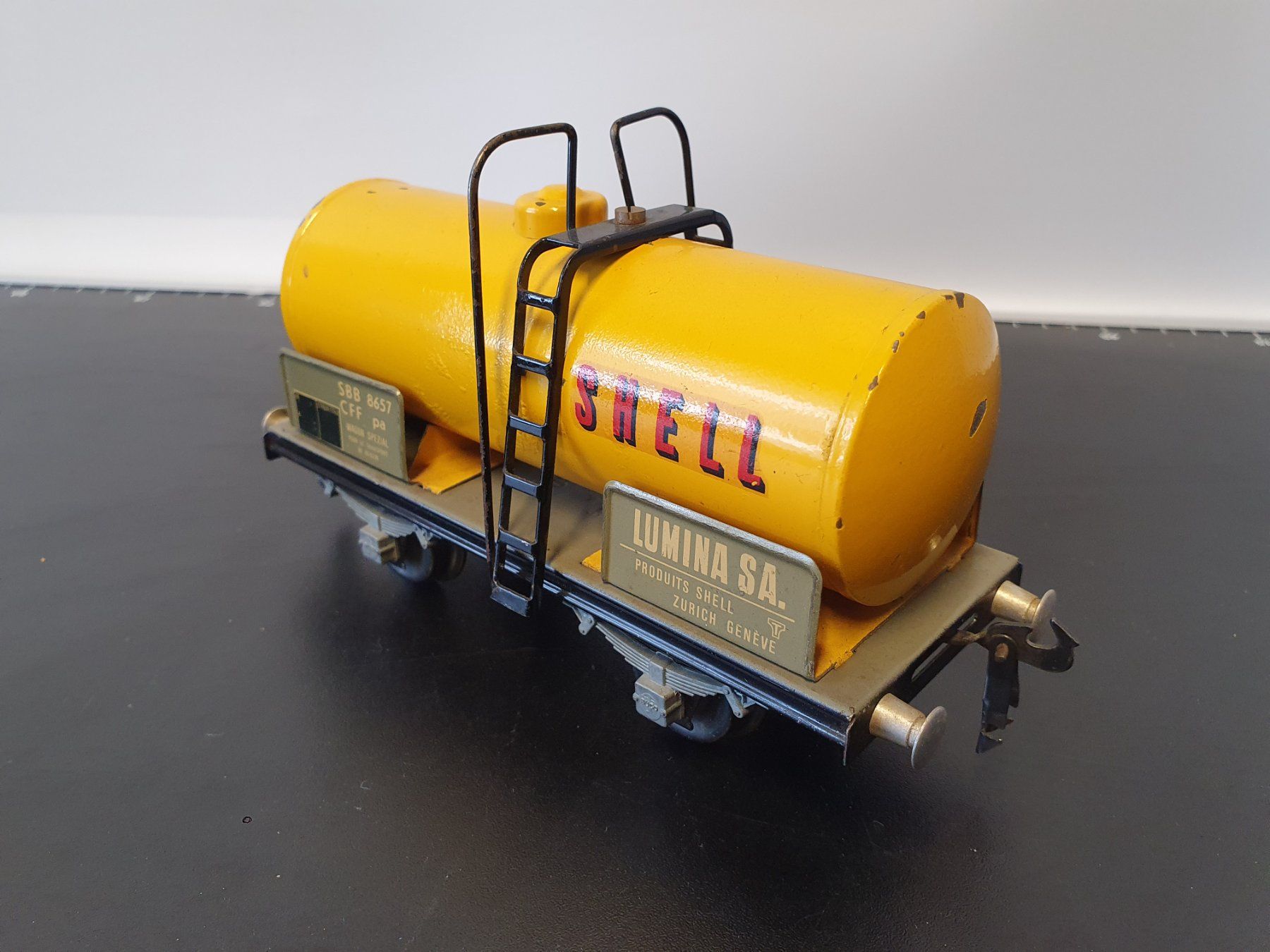 Buco Modellini di ferrovie: BUCO:0: SBB KESSELWAGEN SHELL GELB – Usato da Biglen venduto da taunus82 2