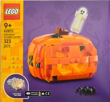 LEGO 40872Halloweenkürbis-Laterne, mit Leuchtstein