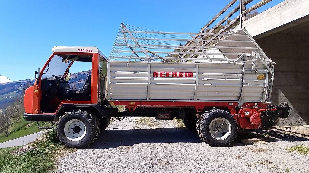 Reform Trattori: Transporter Muli G 565 SL mit Ladewagen – Usato da Scheid venduto da fleggi