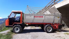 Transporter Muli G 565 SL mit Ladewagen