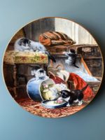 Henriette Ronner Sammelteller "Mischief with the Hatbox 1990