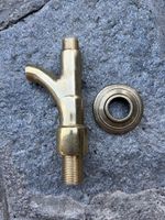 Wasserhahn für Gartenbrunnen aus Messing