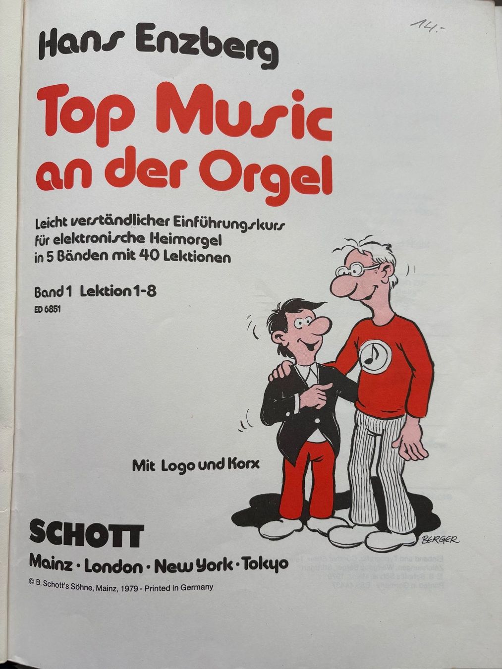 Libri: Notenbuch - Top Music an der Orgel – Usato da Lausen venduto da Zotty1 1