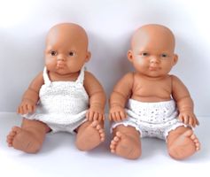 2 Puppen Vintage ABC