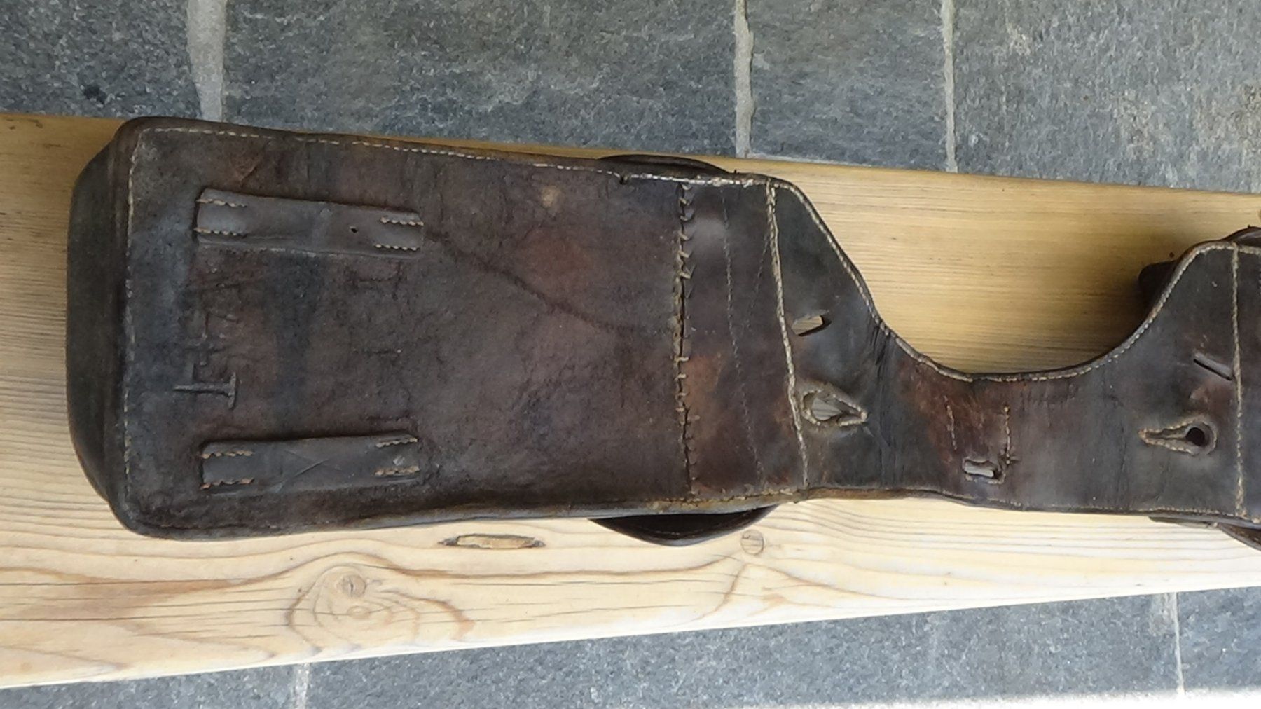 Schweizer Armee Taschen: Alte Kavallerie Satteltaschen – Gebraucht aus Wiedlisbach von Bobesch10 4