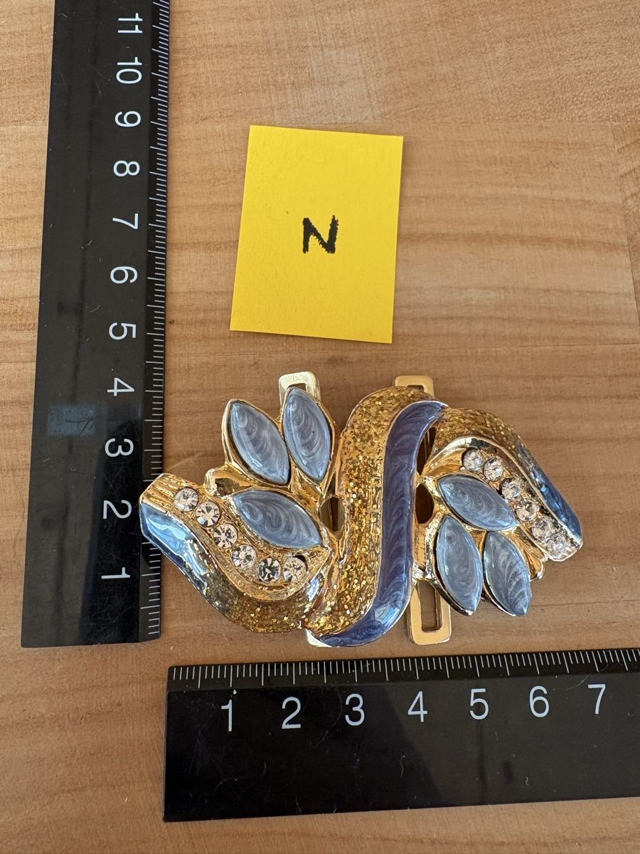 Fibbie per cinture: Gürtelschnalle mit Strass – Nuovo (secondo la descrizione) da Rümlang venduto da BoutiqueMonique16