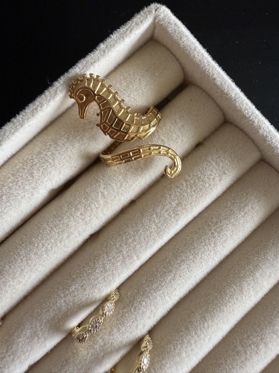 Anelli: Seahorse ring (neu) – Nuovo e nell'imballaggio originale da Biglen venduto da goz_h8dv 1