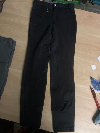 Schwarze Reithose Equilibre Gr. 152, Top Zustand!