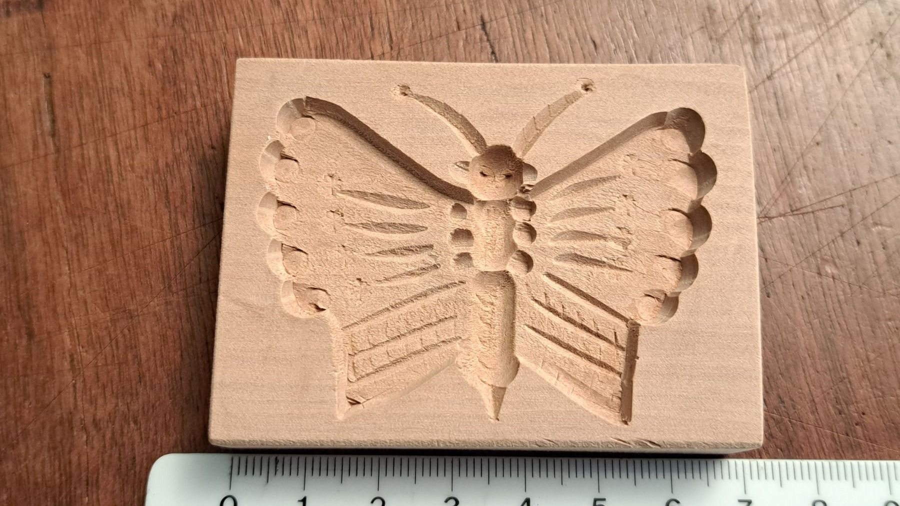 Backformen: Anis Model Anisförmli Schmetterling Holz – Gebraucht aus Ettingen von Maranathatalitha 1