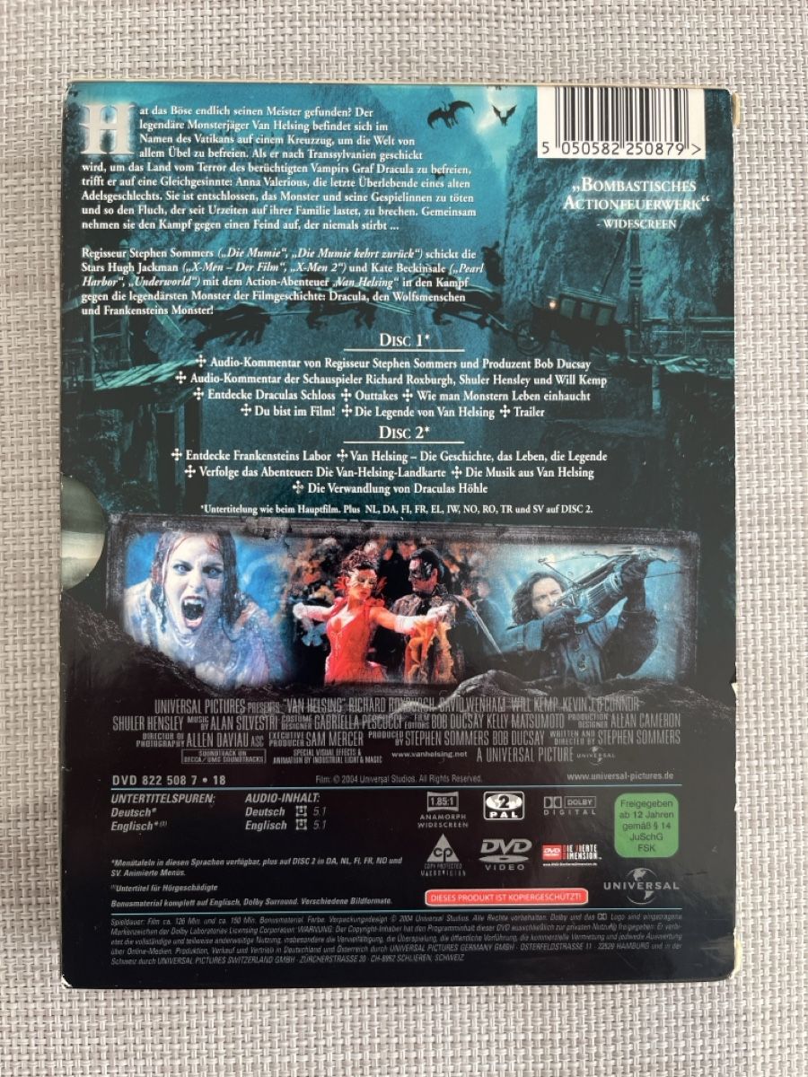 Tutti i DVDs: Van Helsing  - Collector's Edition – Usato da Bassersdorf venduto da VERO-EN 4