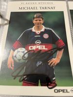 Michael Tarnat signierte Autogrammkarte FC Bayern München