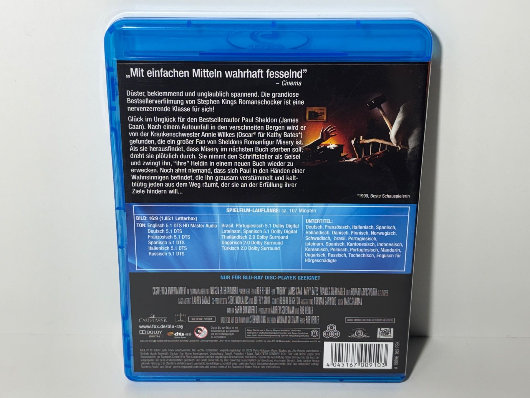Tous les DVDs: Misery Blu Ray – D'occasion à Wilderswil par Sstriker 1