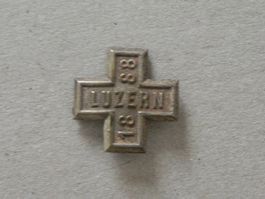 Abzeichen Auszeichnung Eidg. Turnfest Sport Luzern 1888