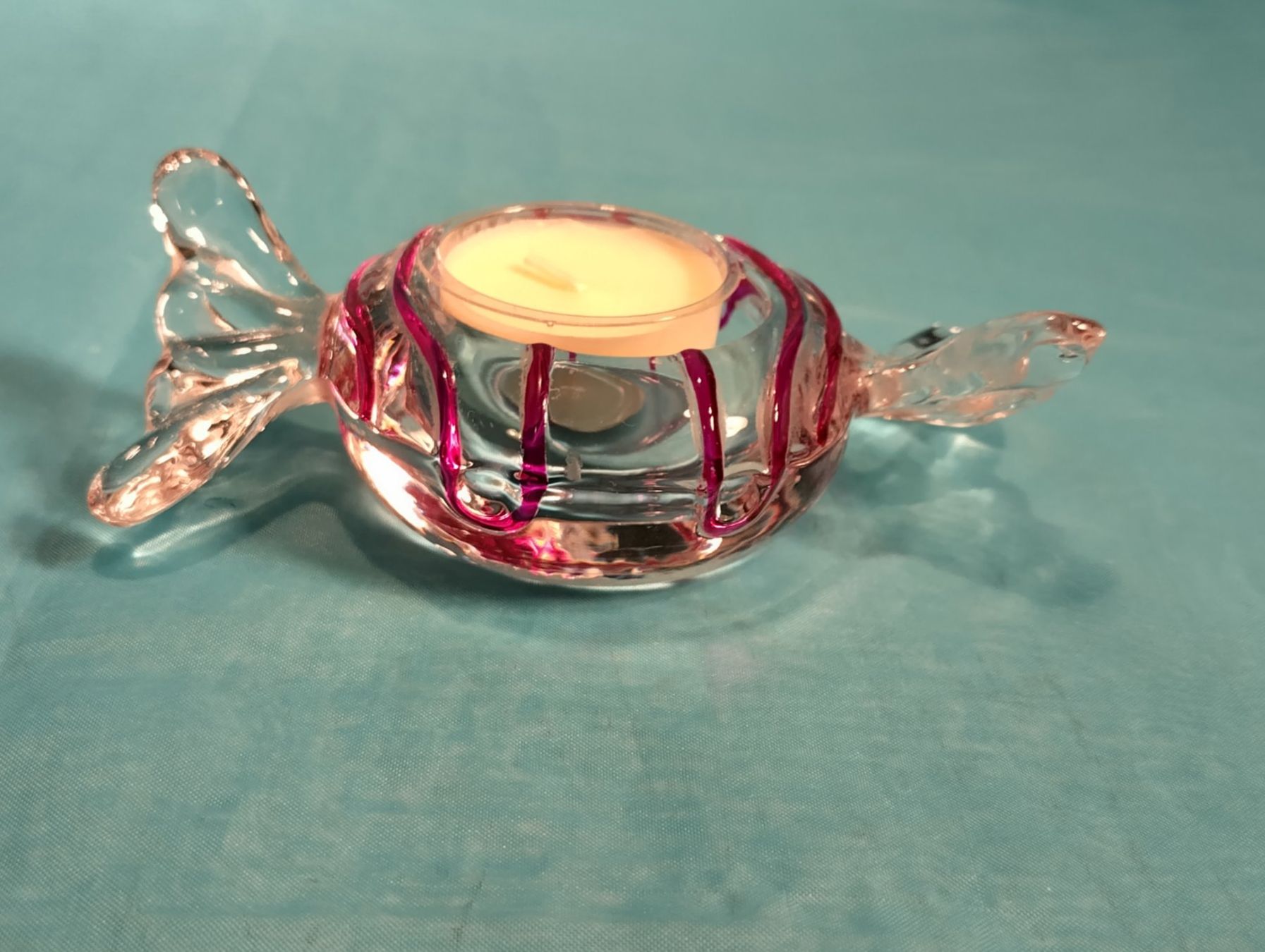 Partylite Portacandele: PartyLite Teelicht Bonbon aus Glas – Nuovo (secondo la descrizione) da Bellach venduto da JingleCherry