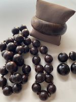 Holz Schmuck Konvolut