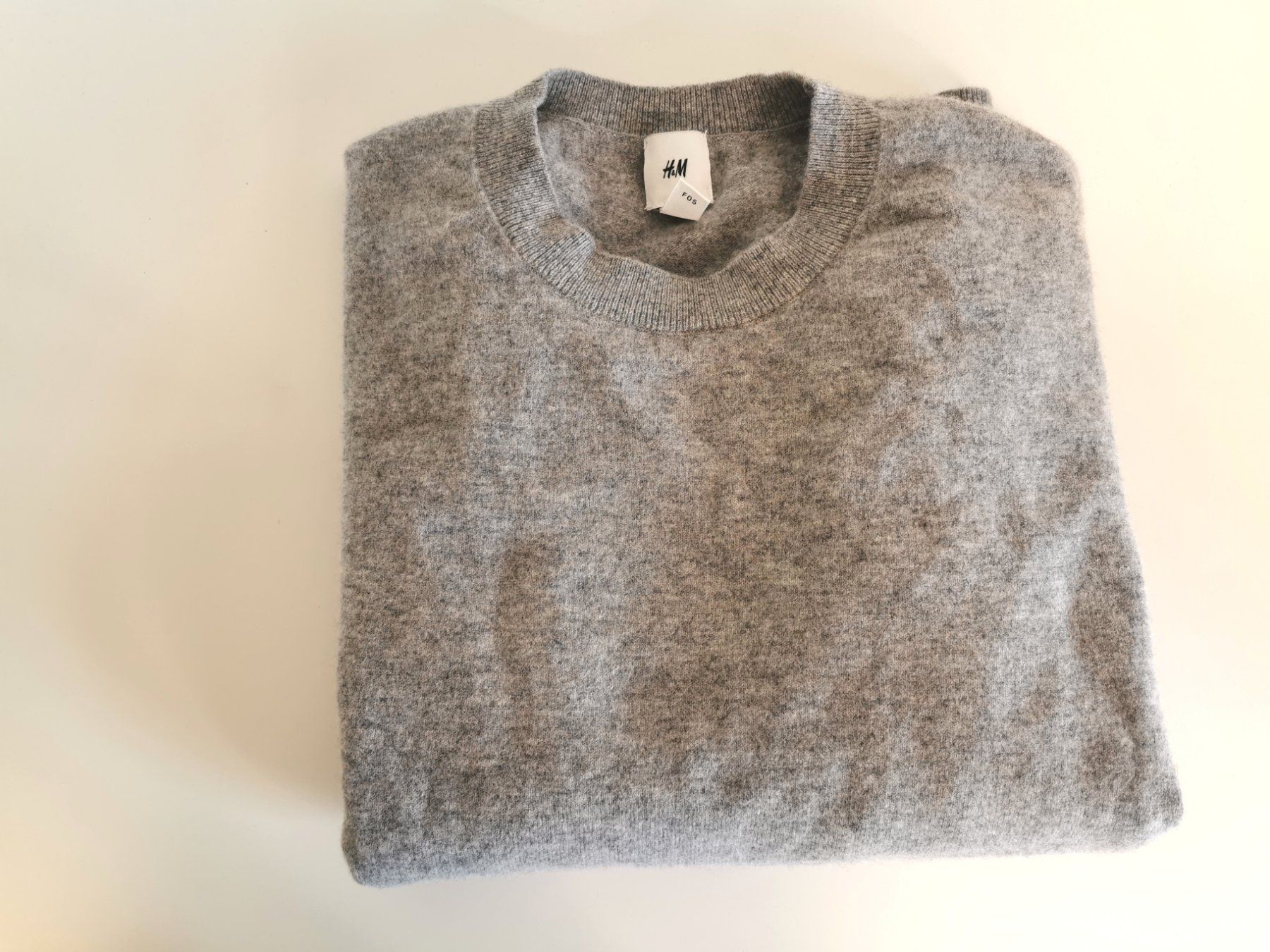 C&A Maglioni & Felpe: 100% wolle Pullover grau warm XL Pulli H&M – Usato da Staad SG venduto da Chirrari 2