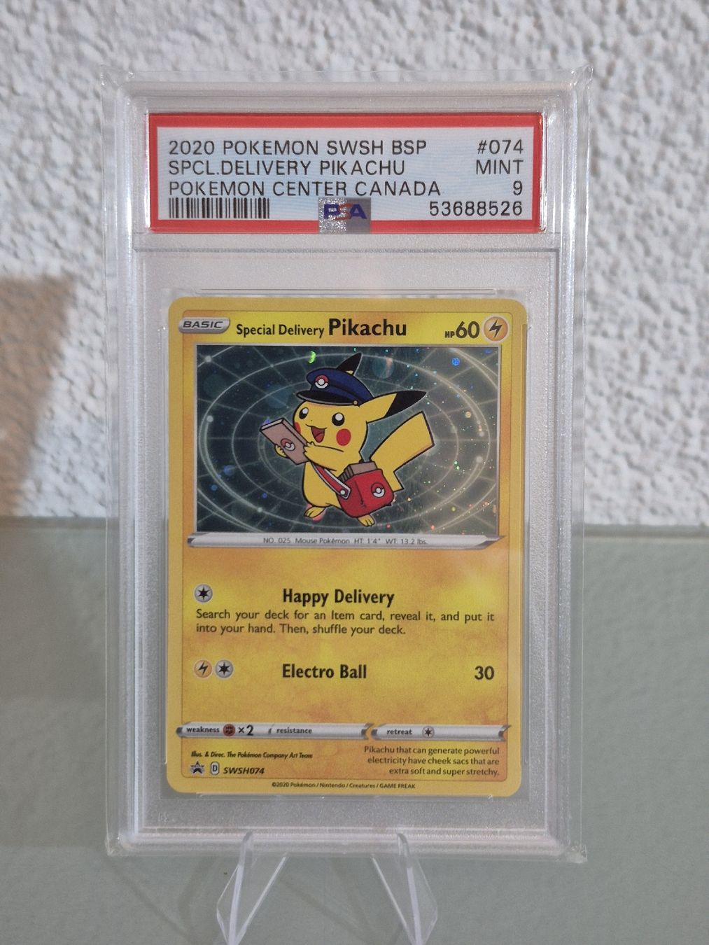Pokémon Sammelbilder & Trading cards: Pokémon Spcl. Delivery Pikachu PSA 9 – Neu (gemäss Beschreibung) aus Uetendorf von myhome12