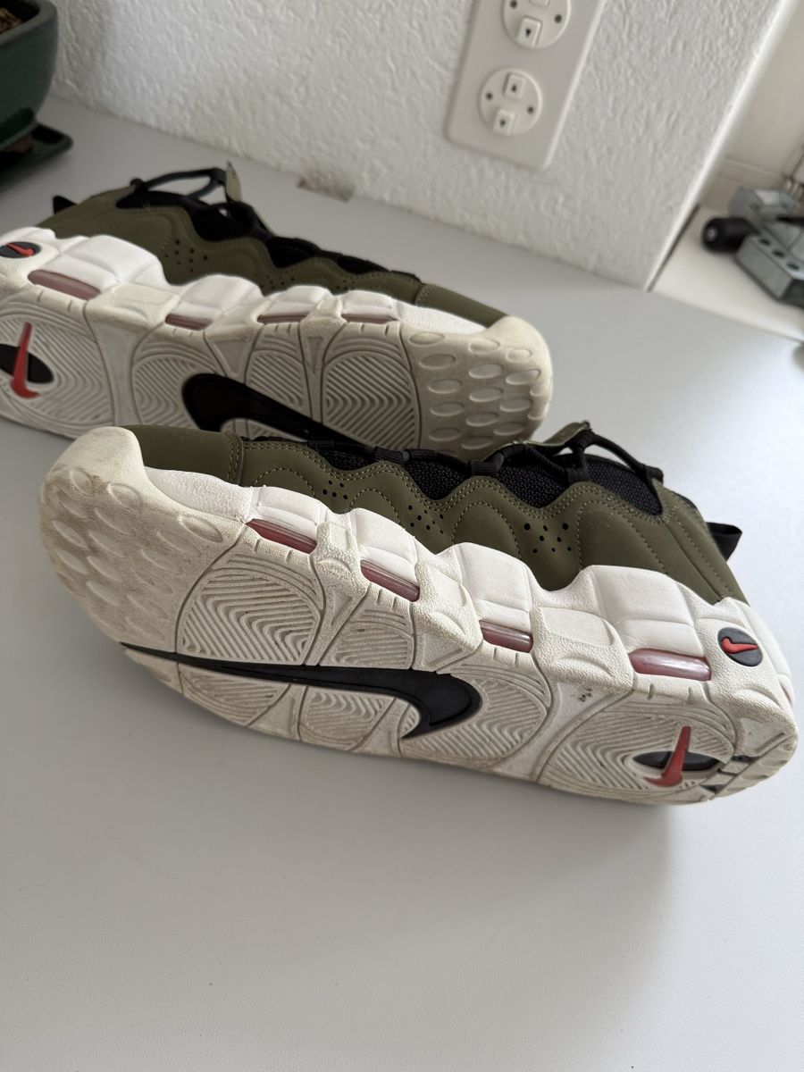 Nike Scarpe da uomo: Nike Air More Money, Medium Olive Grösse 44 – Usato da Veltheim AG venduto da N377Y 3