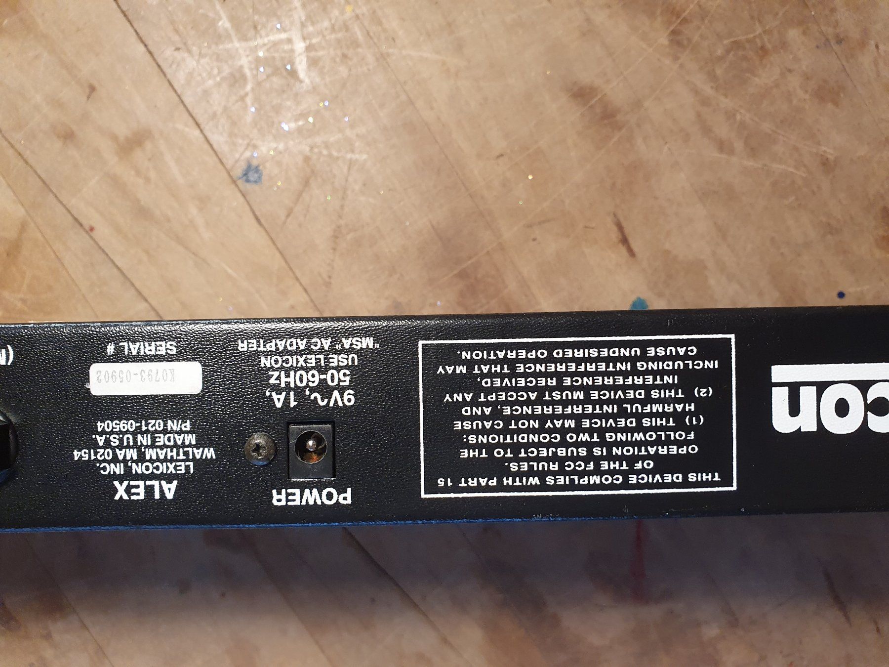 Lexicon Equalizzatori: Lexicon AEX Digital Effect Processor – Usato da Zürich venduto da loosebone 7