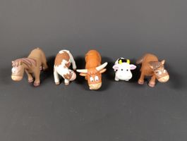 Lot de 5 jouets animaux de la ferme
