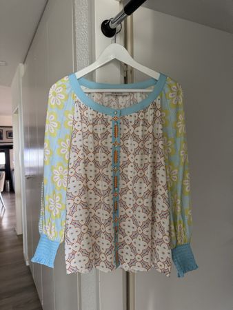 Bluse Herzens Seide 