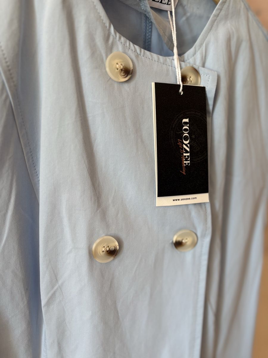Vestiti: BLAUES MAXIKLEID AUS BAUMWOLLE – Nuovo e nell'imballaggio originale da Bettwiesen venduto da wombat90 1