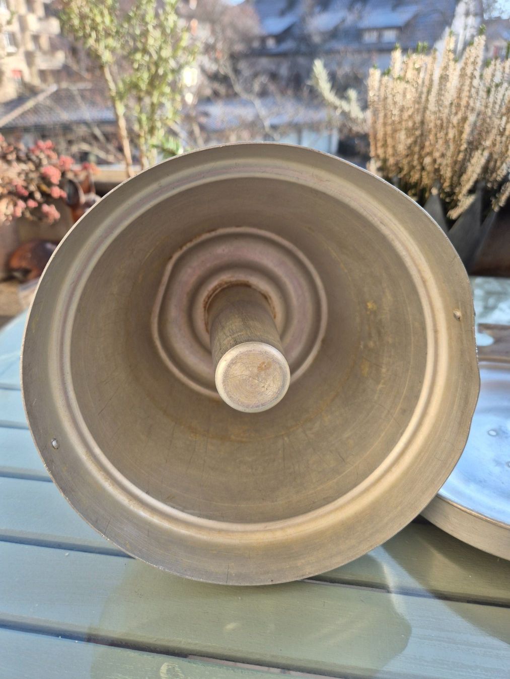 Backformen: Alte Puddingform mit Deckel, Vintage, Alu – Gebraucht aus Bern von aronari 2