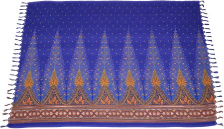 Pfauenfeder Sarong Lunghi Pareo, Viskose Tuch, Kleid Deko