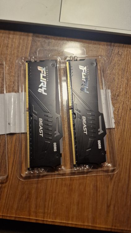 Kingston Fury Beast DDR5 RAM 16GB (2x8GB) Neuwertig! (Neu (gemäss ...