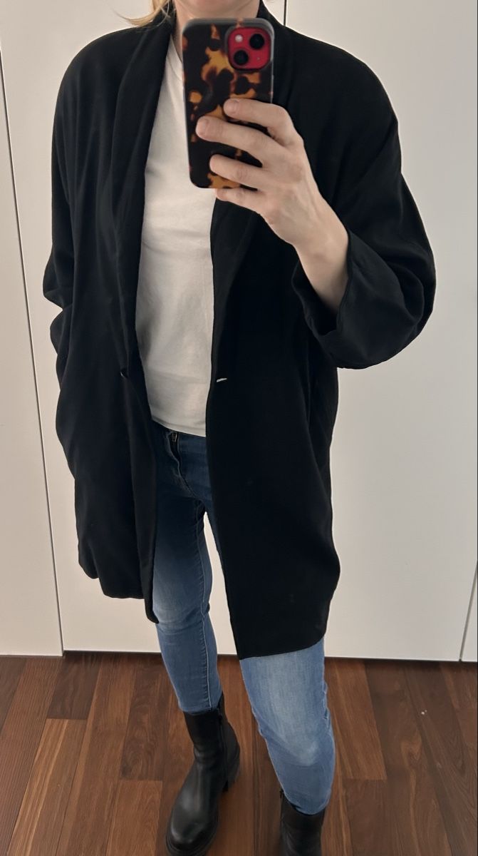 Max Mara Cappotti: Max Mara Wolle Blazer Mantel M bis L oversized – Usato da St. Gallen venduto da jojan