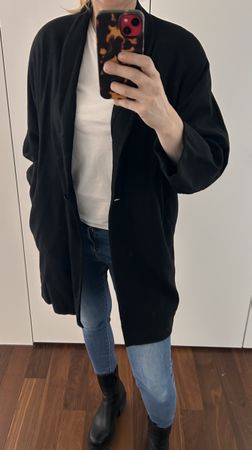 Max Mara Wolle Blazer Mantel M bis L oversized