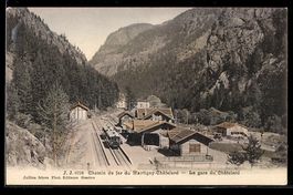 Le Châtelard /VS, Chemin de fer du Mart