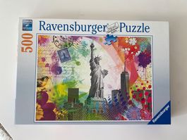 Ravensburger Puzzle New York, 500 Teile, wie neu!