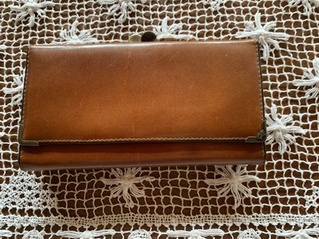 Vintage Leder Portemonnaie