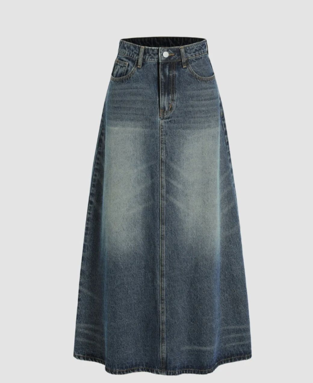 Gonne: jupe longue en jeans taille XL – Nuovo e nell'imballaggio originale da Sion venduto da nat_xz7y