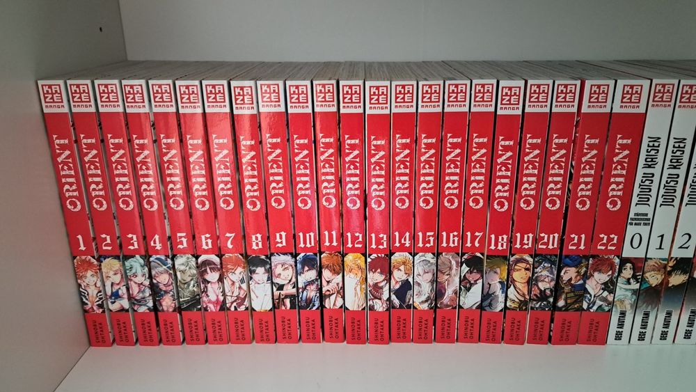 Fumetti: Orient Manga Deutsch 1-22 (Komplett) – Nuovo (secondo la descrizione) da Aarwangen venduto da cmo_2fz9