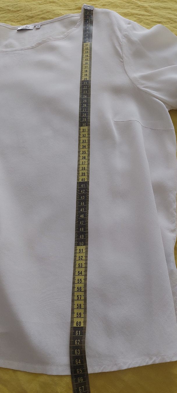 Top: Schicke weiss Seidenblusen - Top Gr 44 – Nuovo (secondo la descrizione) da Kreuzlingen venduto da peugeotj9 4