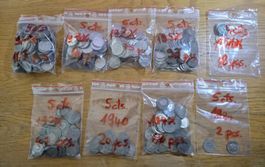 571 x Pièces de 5 Cts Suisse