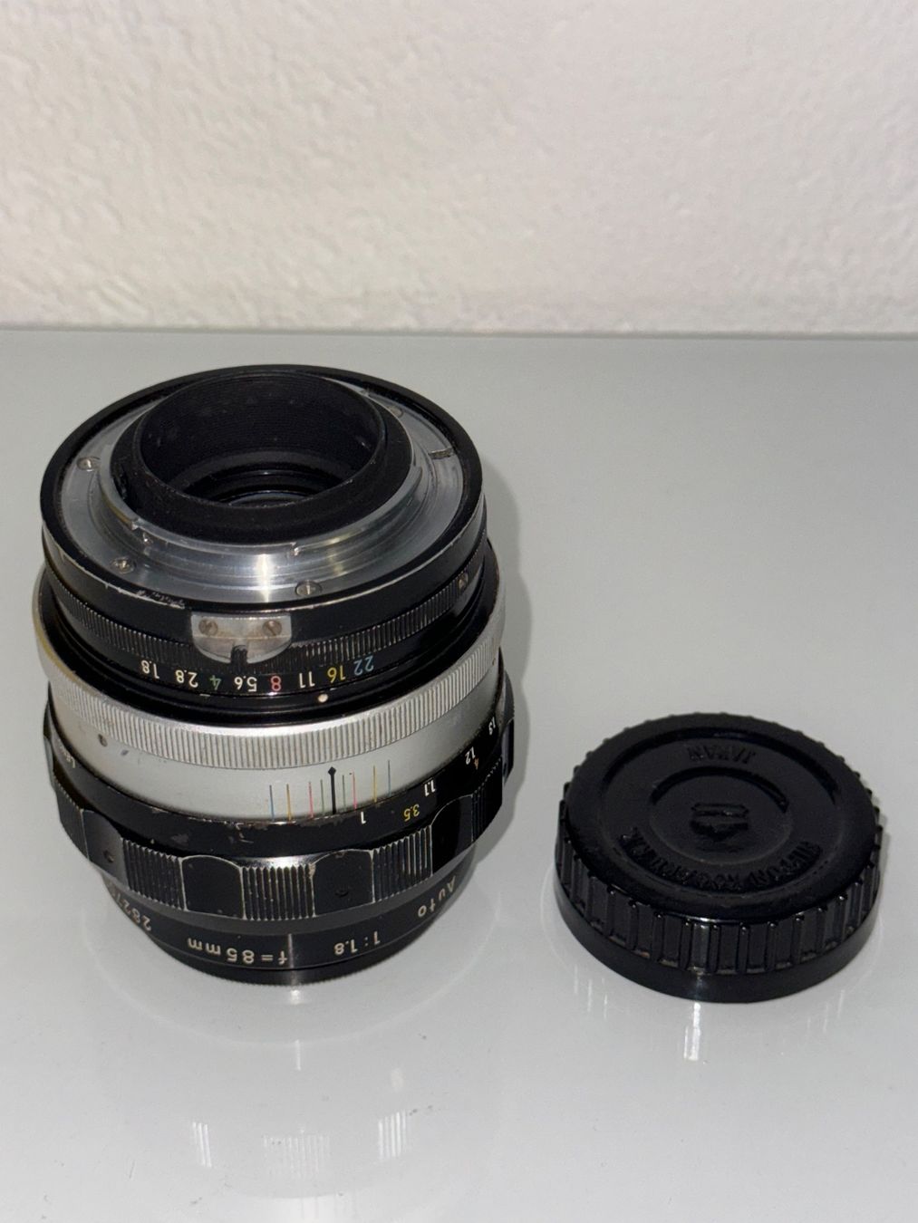 Nikkor Obiettivi: NIKON NIKKOR - H AUTO 85 F 1,8 – Usato da Therwil venduto da Radule 3