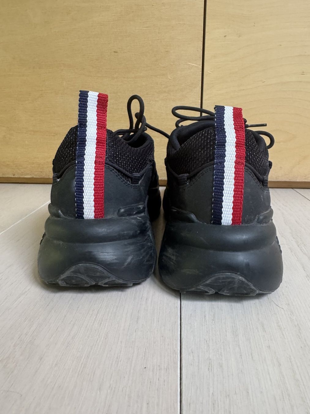 Moncler Herrenschuhe: Baskets Moncler Noires - 42 – Gebraucht aus Vandoeuvres von mathdriving 3