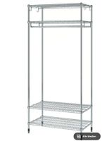 IKEA - OMAR Garderobe / Regal mit Kleiderstange - neu