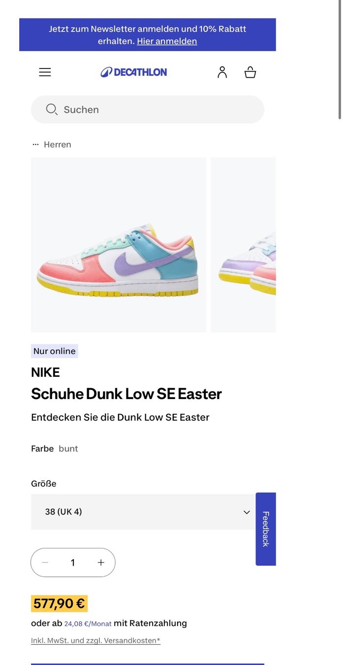 Nike Chaussures femmes: Nike Dunk low – Neuf avec emballage d'origine à Horw par ver_kls9 4