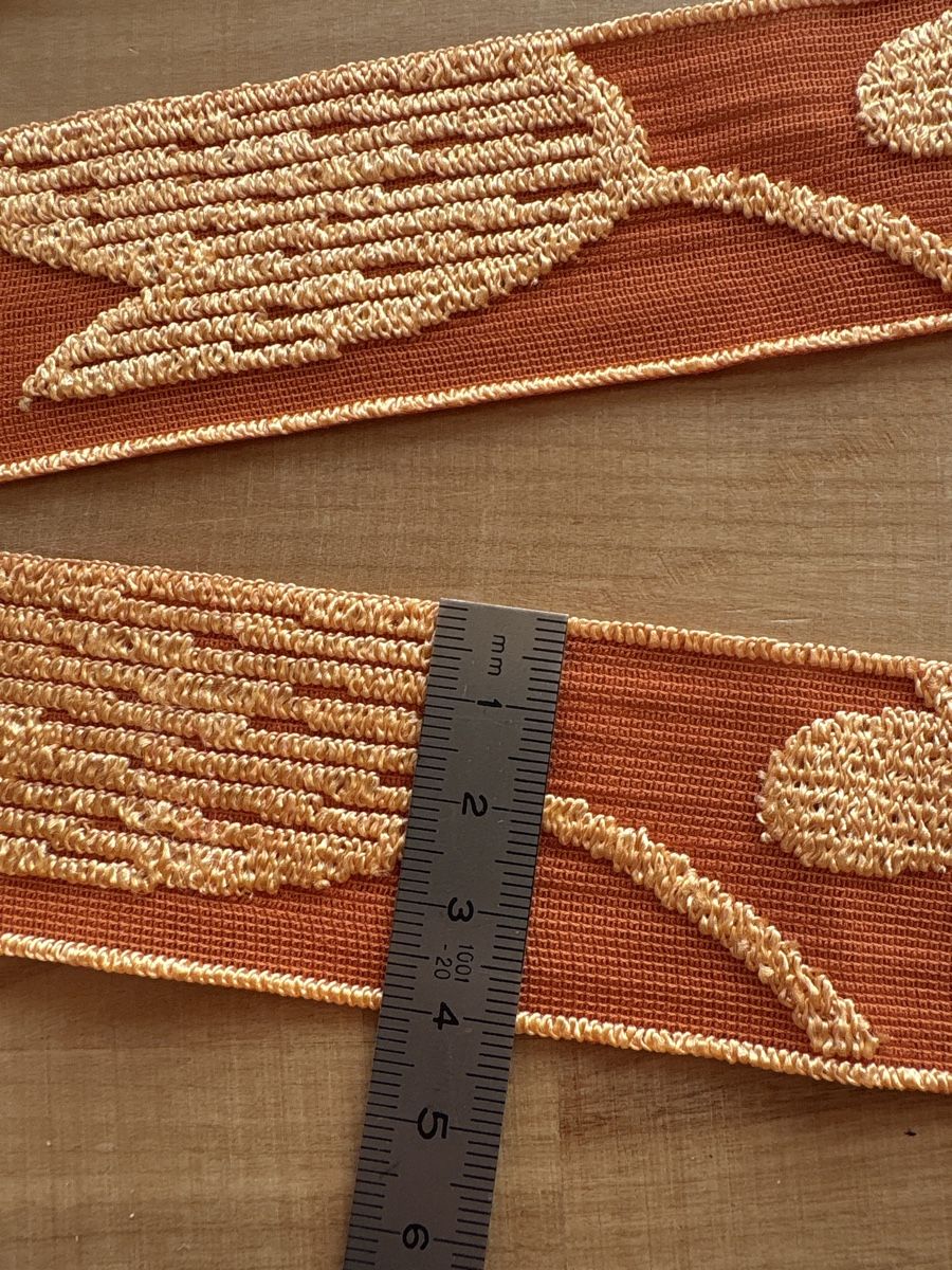 Tessuti: 2x Textil Band 240cm lang / Orange – Nuovo (secondo la descrizione) da Rümlang venduto da Sambas19 1