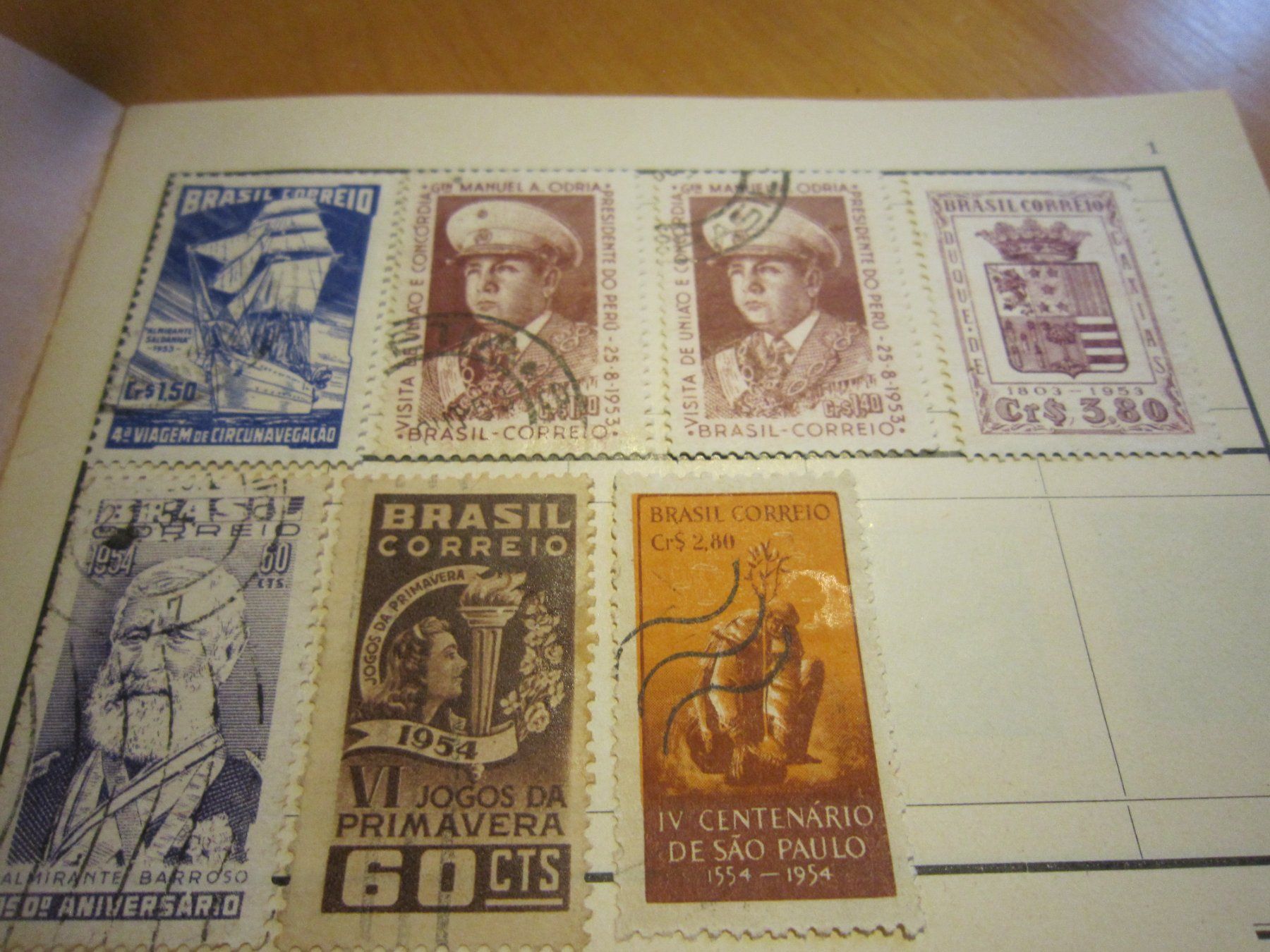 Alle Briefmarken: Marken Brasilien – Gebraucht aus Gordola von Polentaefung 1