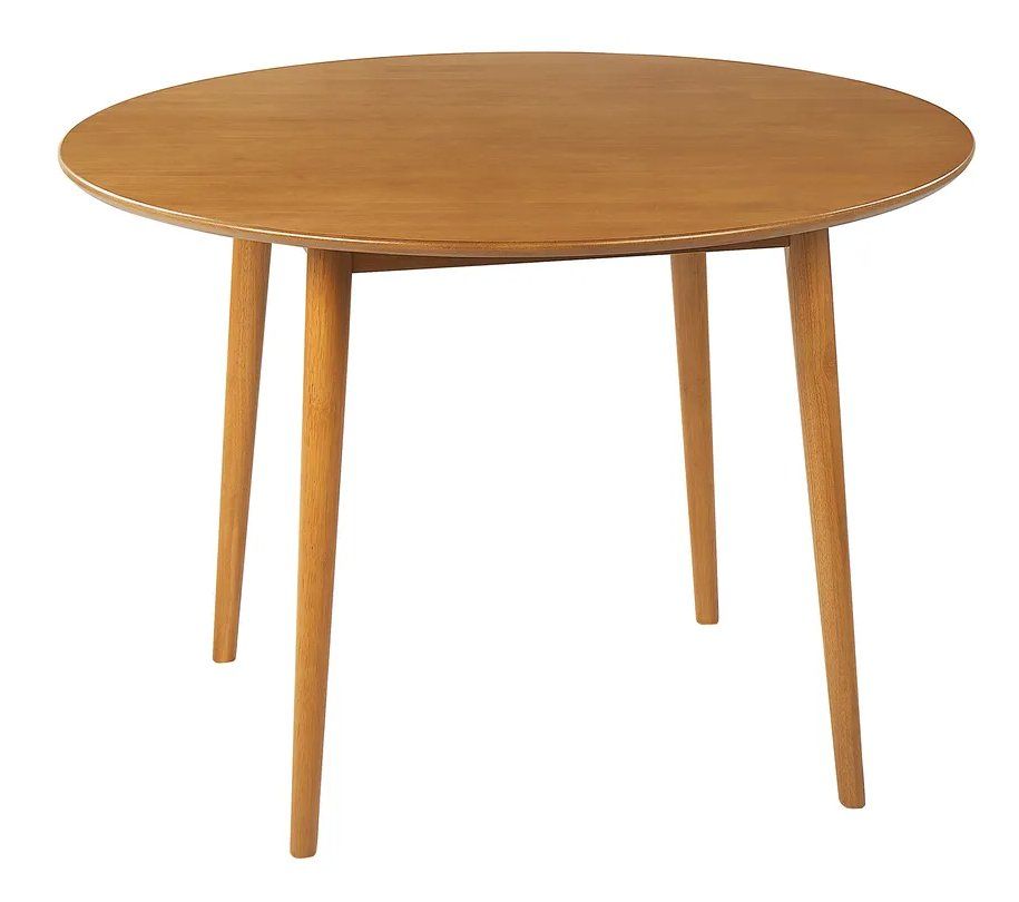Beliani Tavoli: Dining Table RADAN Light Wood 110 cm – Usato da Lugano venduto da pokezaar