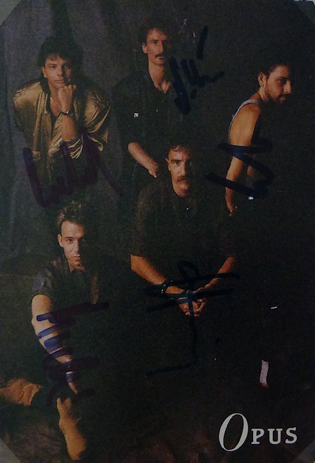 Autographes: Opus - Musikgruppe - Autogramm – D'occasion à Dietikon par cyranos1