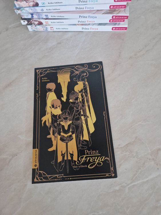 Fumetti: Prinz Freya 1-12 + Mini Artbook – Nuovo (secondo la descrizione) da Basel venduto da Merce1 2