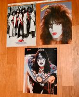 3 VINTAGE Poster KISS aus bravo, pop, popcorn