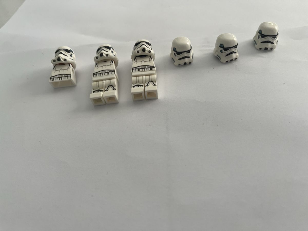 Lego Statuette: Lego Star Wars Custom Sturmtruppler Minifigurenteile – Nuovo (secondo la descrizione) da St. Margarethen TG venduto da nic_n9n5 1