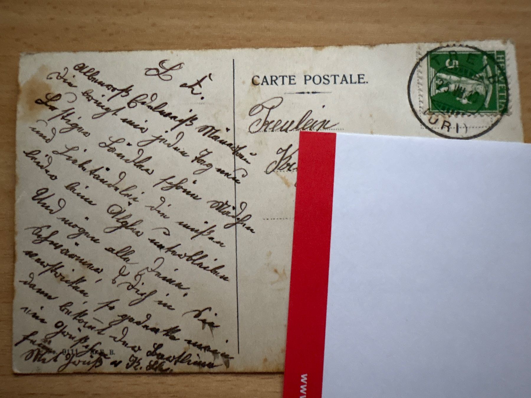 Cartoline postali: Ansichtskarte Chalet d'Ai – Usato da Ibach venduto da lisch3 2